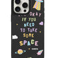 iPhone Leather Grip Case - Space