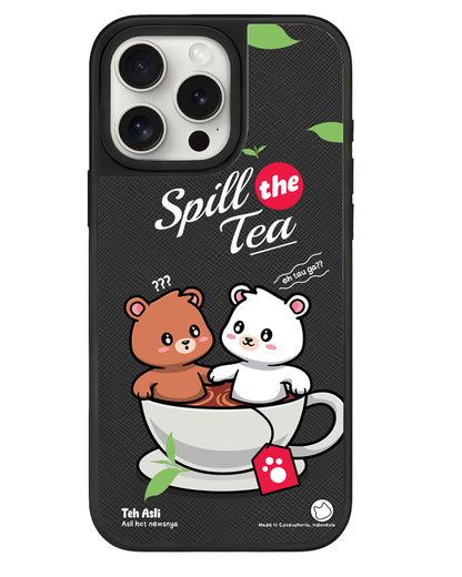 iPhone Leather Grip - Spill the Tea