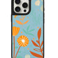 iPhone Leather Grip Case - Autumn Botanical