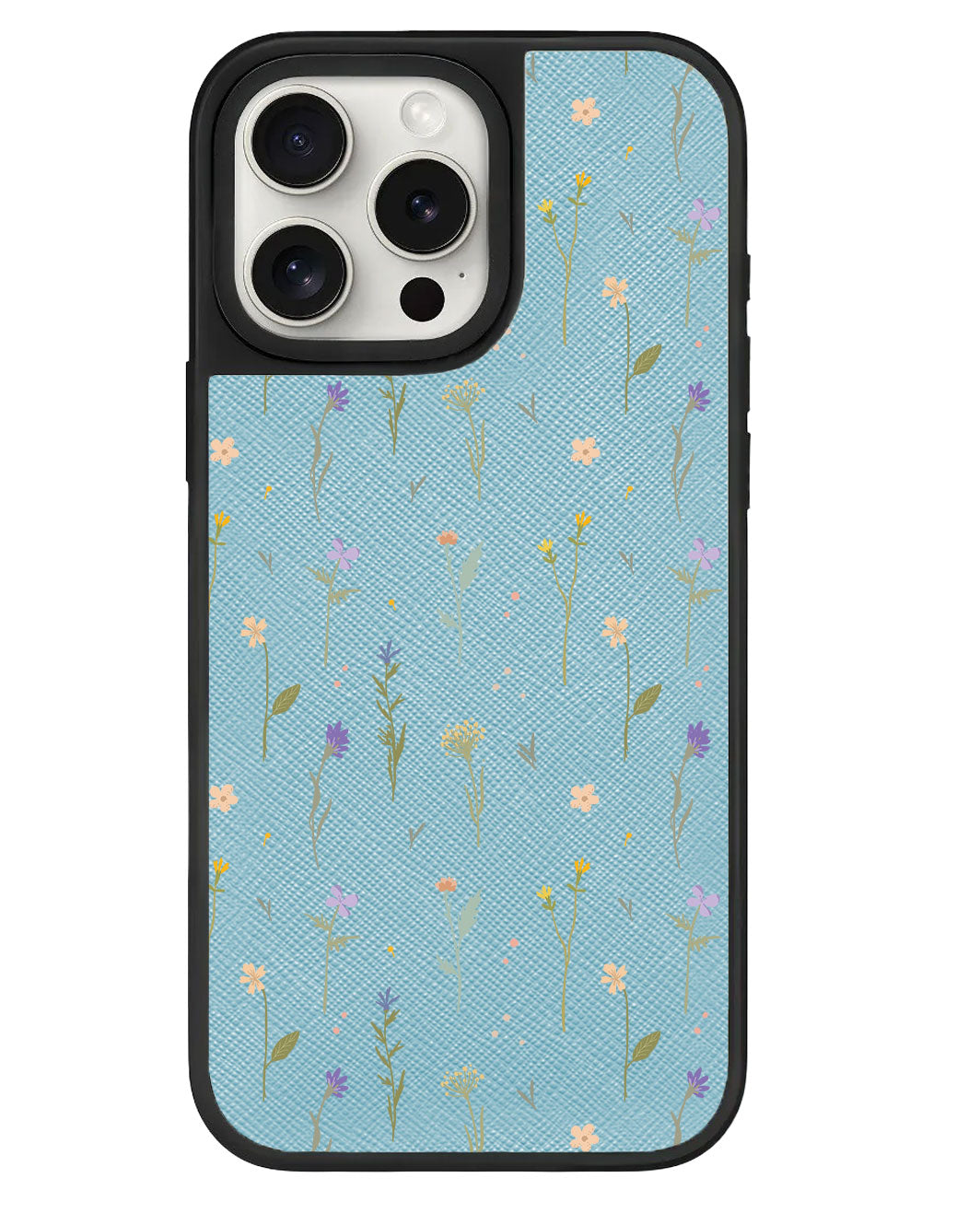 iPhone Leather Grip Case - Botanical Garden 2.0