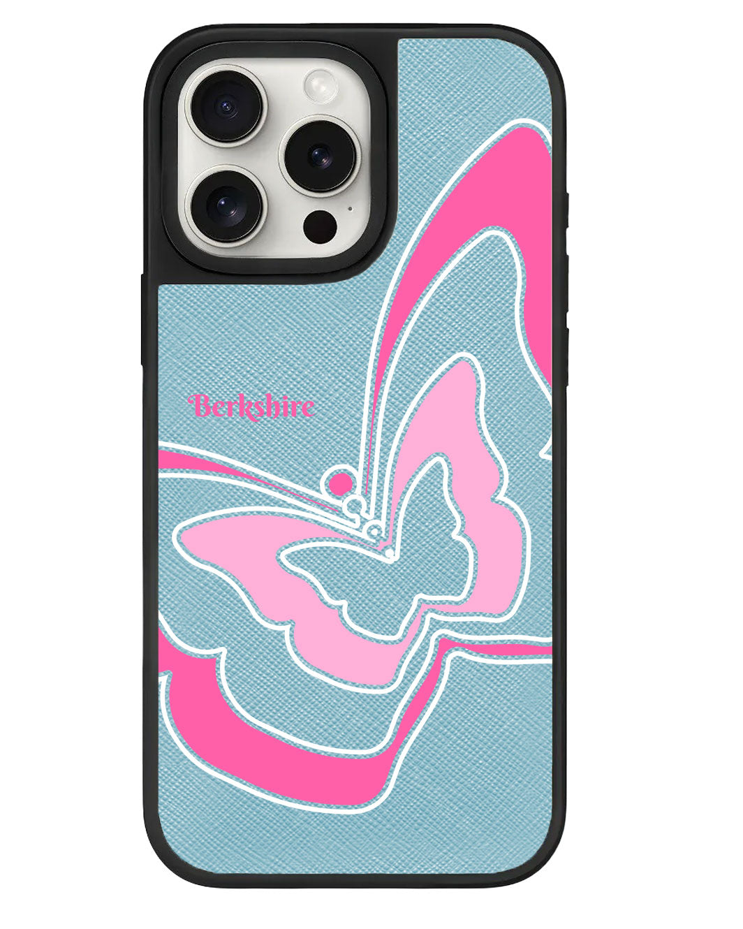 iPhone Leather Grip - Butterfly Pattern 1.0