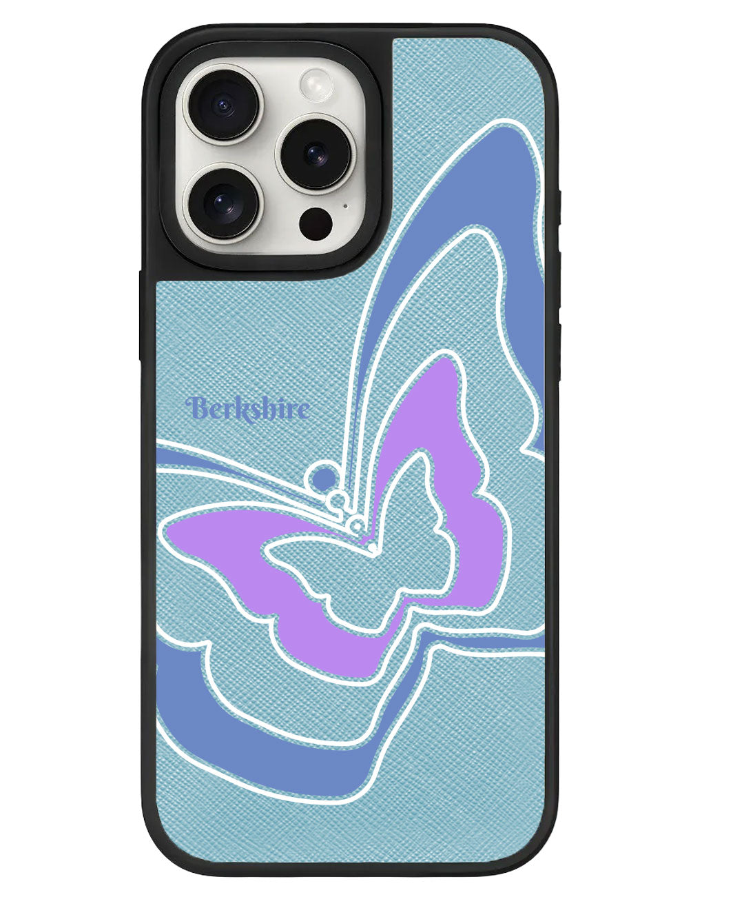 iPhone Leather Grip - Butterfly Pattern 2.0