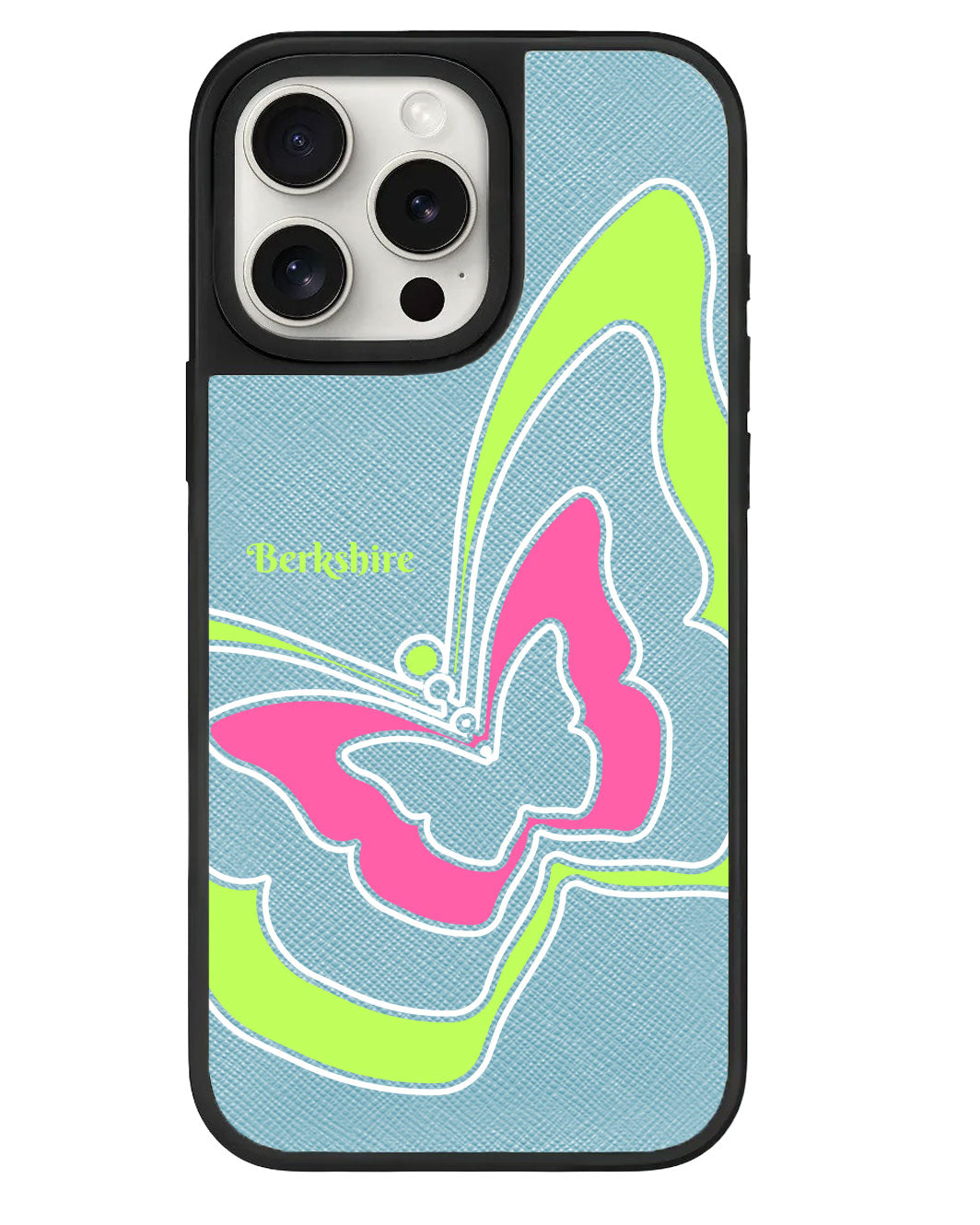 iPhone Leather Grip - Butterfly Pattern 3.0