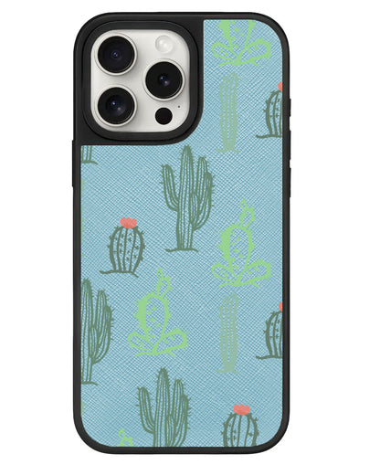 iPhone Leather Grip - Cactus