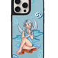 iPhone Leather Grip Case - Cancer