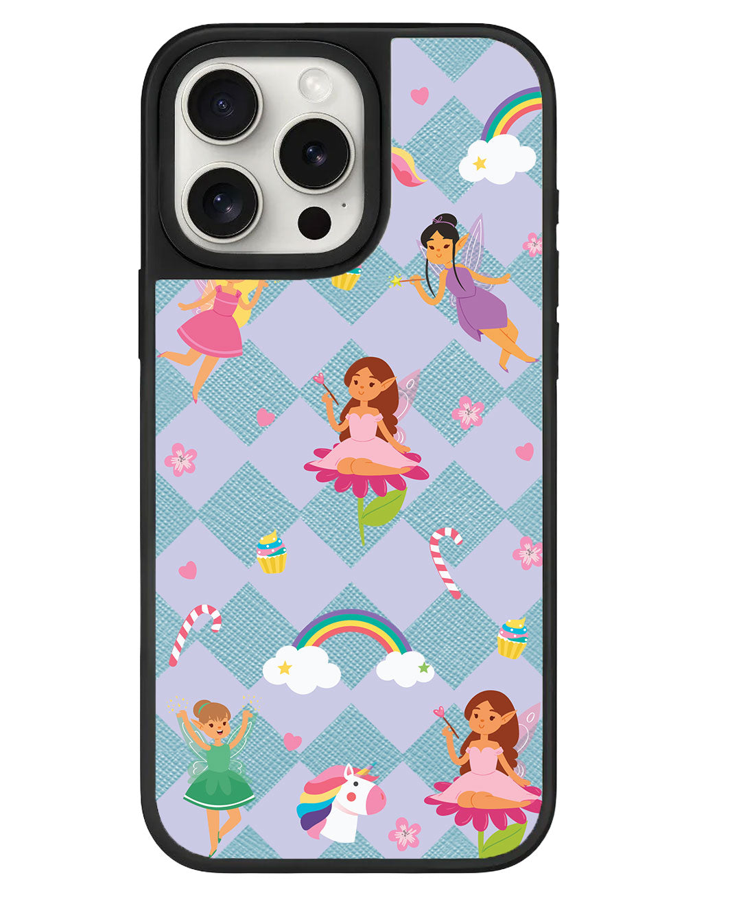 iPhone Leather Grip - Tiny Fairy