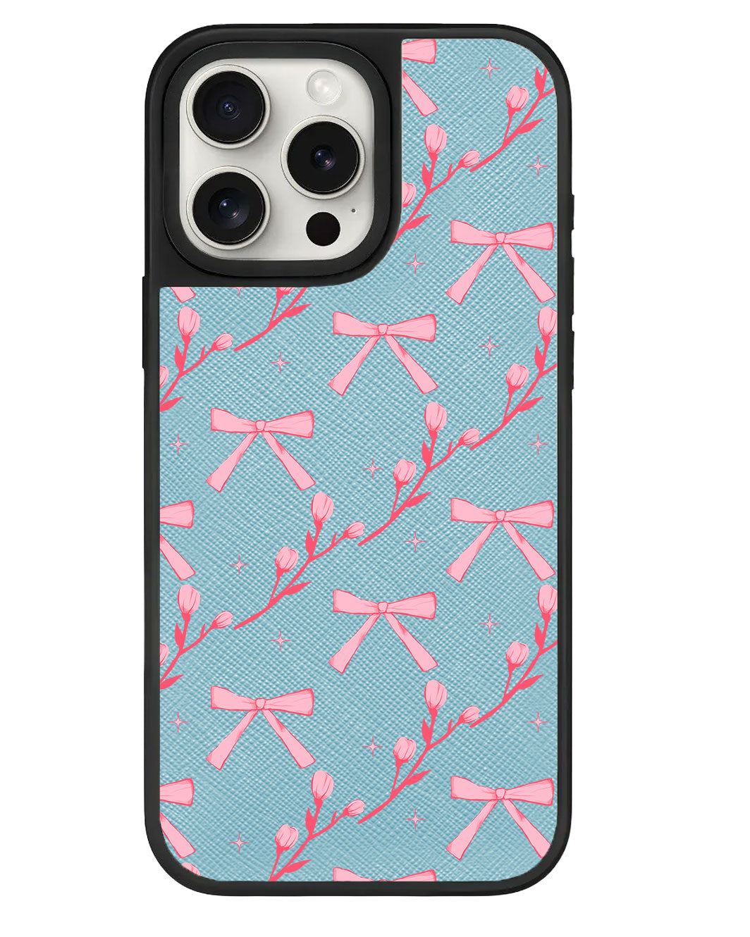 iPhone Leather Grip - Coquette Floral