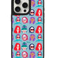 iPhone Leather Grip Case - Cute Sweety Faces