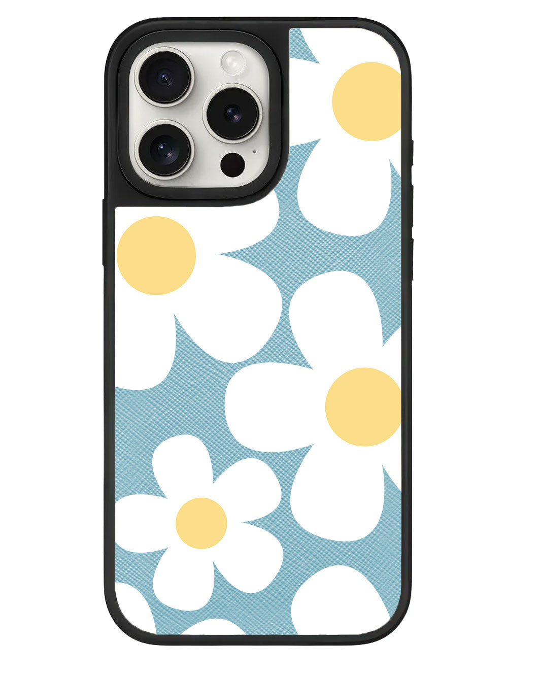 iPhone Leather Grip Case - Daisy 1.0