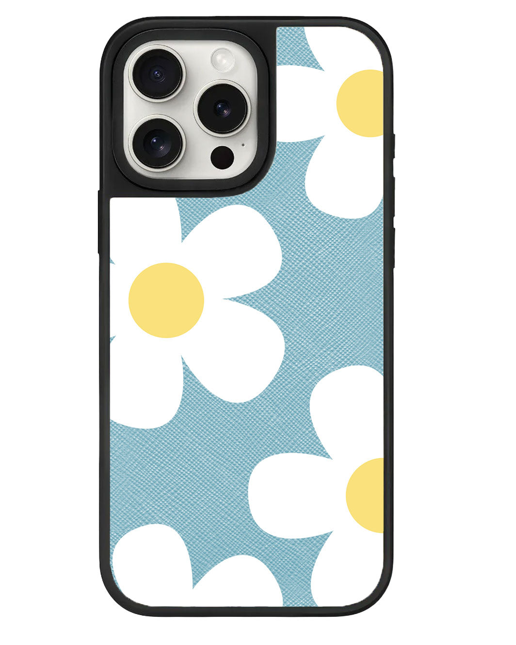 iPhone Leather Grip Case - Daisy 4.0