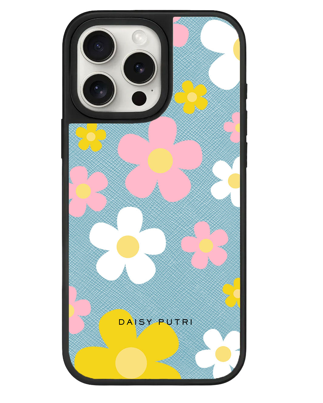 iPhone Leather Grip - Daisy Fresh