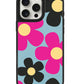iPhone Leather Grip - Daisy Hot Pink