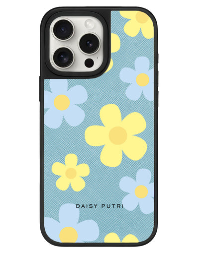 iPhone Leather Grip - Daisy Skies