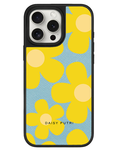 iPhone Leather Grip - Daisy Sunshine