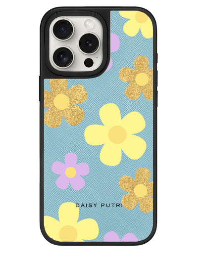 iPhone Leather Grip - Daisy Twinkle