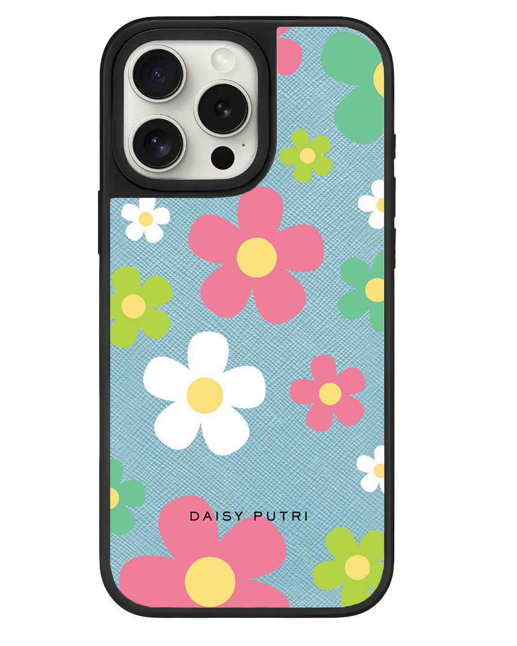 iPhone Leather Grip - Daisy Wild