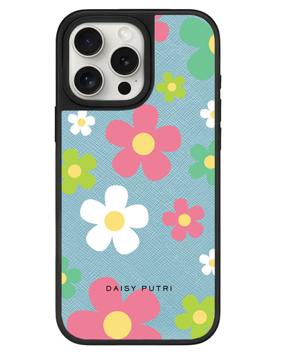 iPhone Leather Grip - Daisy Wild