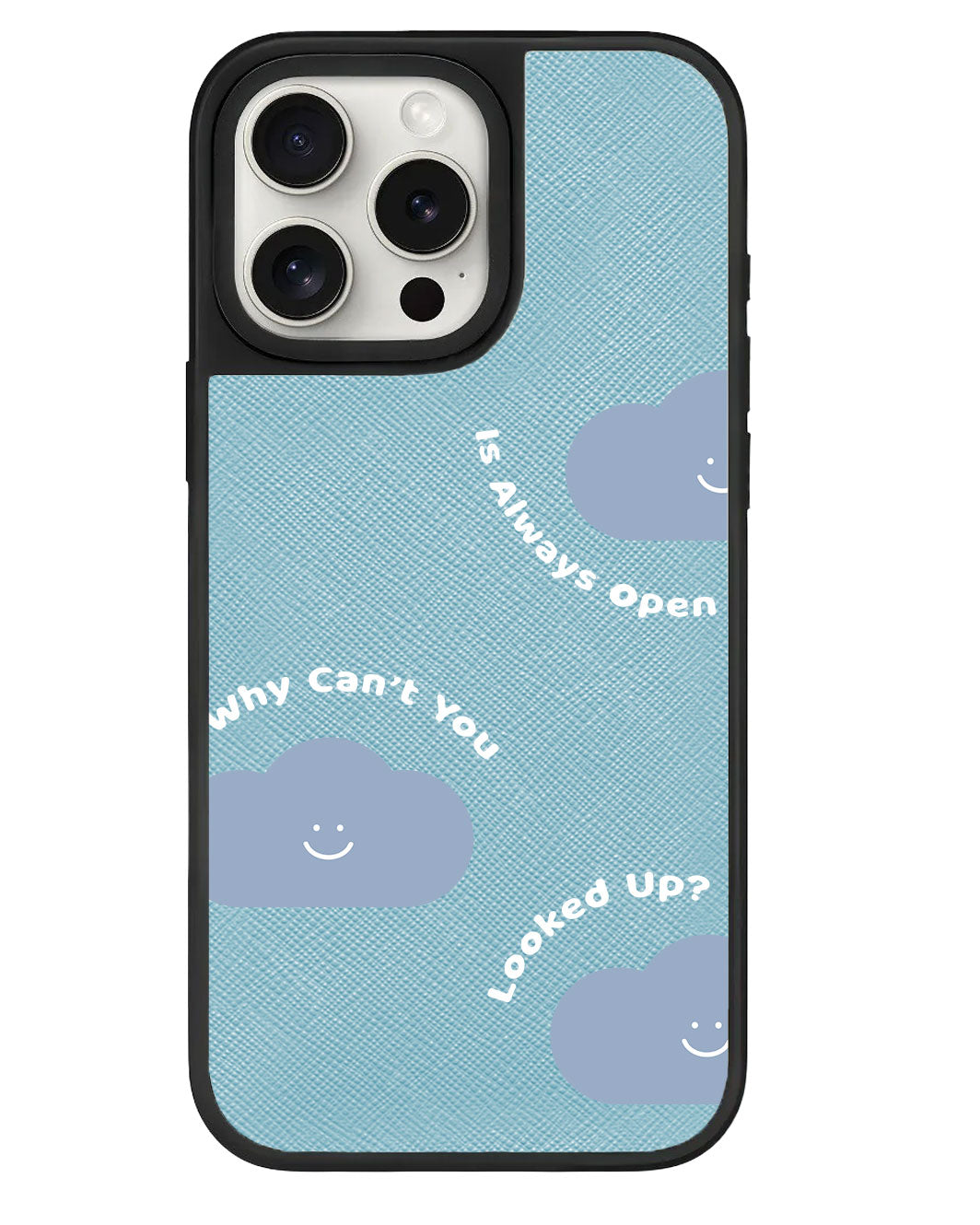 iPhone Leather Grip - Dark Cloud