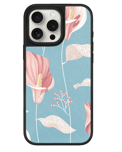 iPhone Leather Grip - Easter Lily