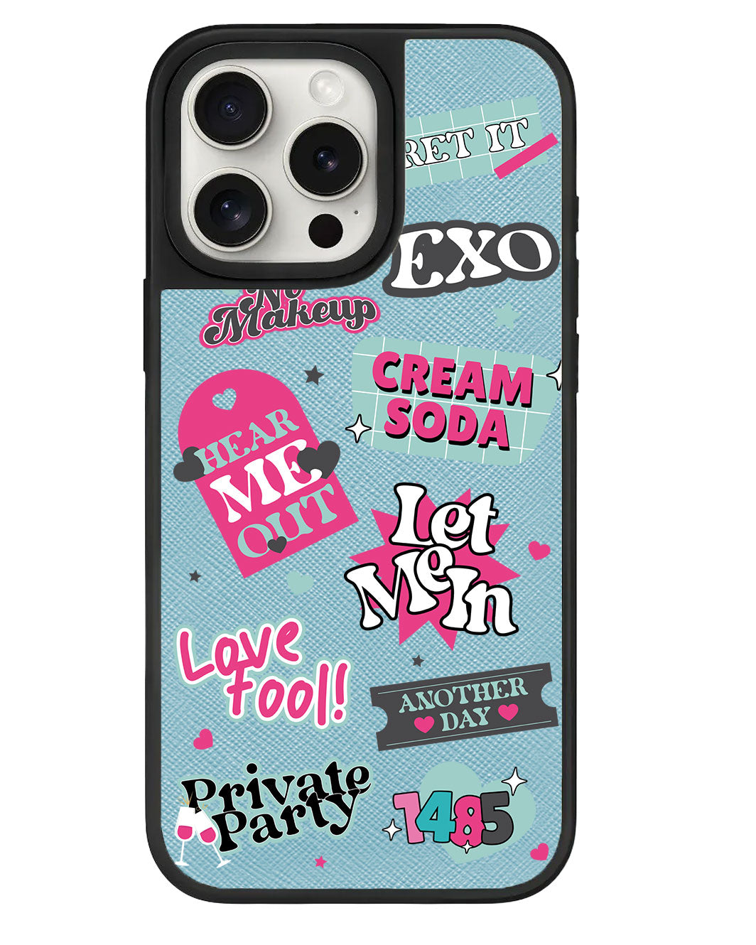 iPhone Leather Grip - EXO Cream Soda