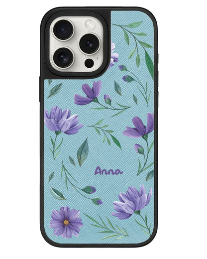 iPhone Leather Grip - February Violet