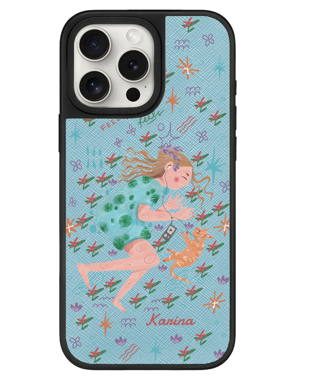 iPhone Leather Grip - Feel the Feels