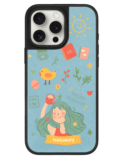 iPhone Leather Grip - Grow