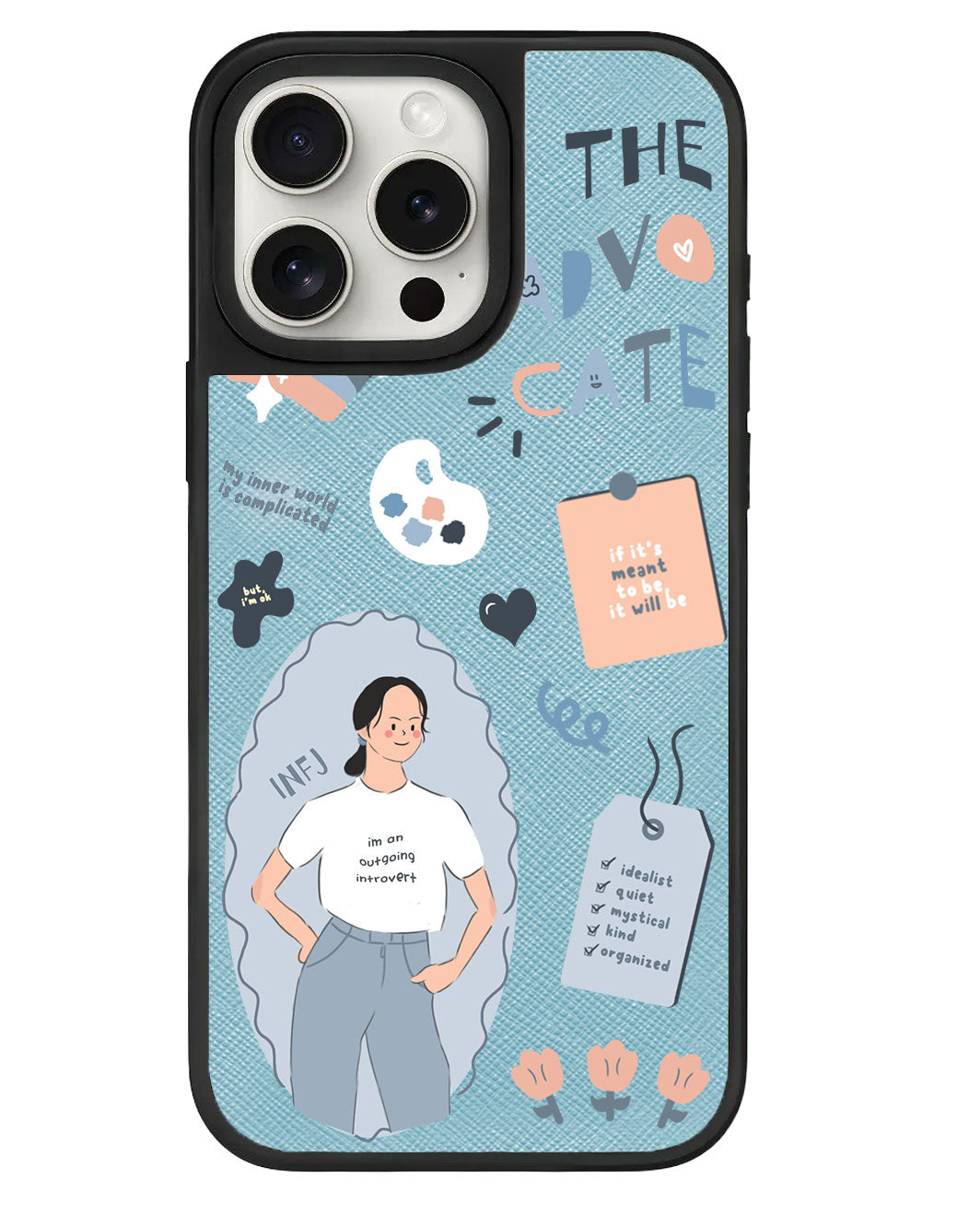 iPhone Leather Grip - INFJ