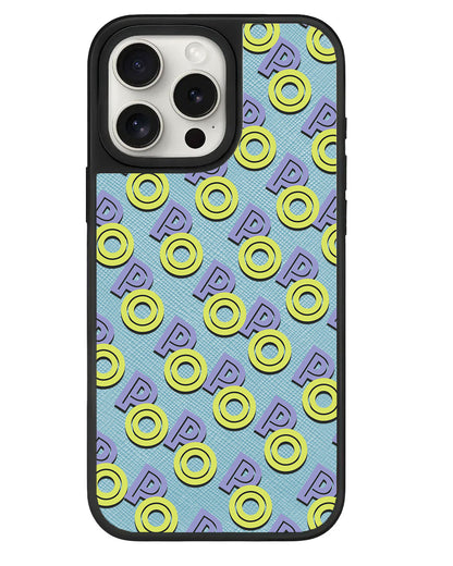 iPhone Leather Grip - Initial Monogram 2.0