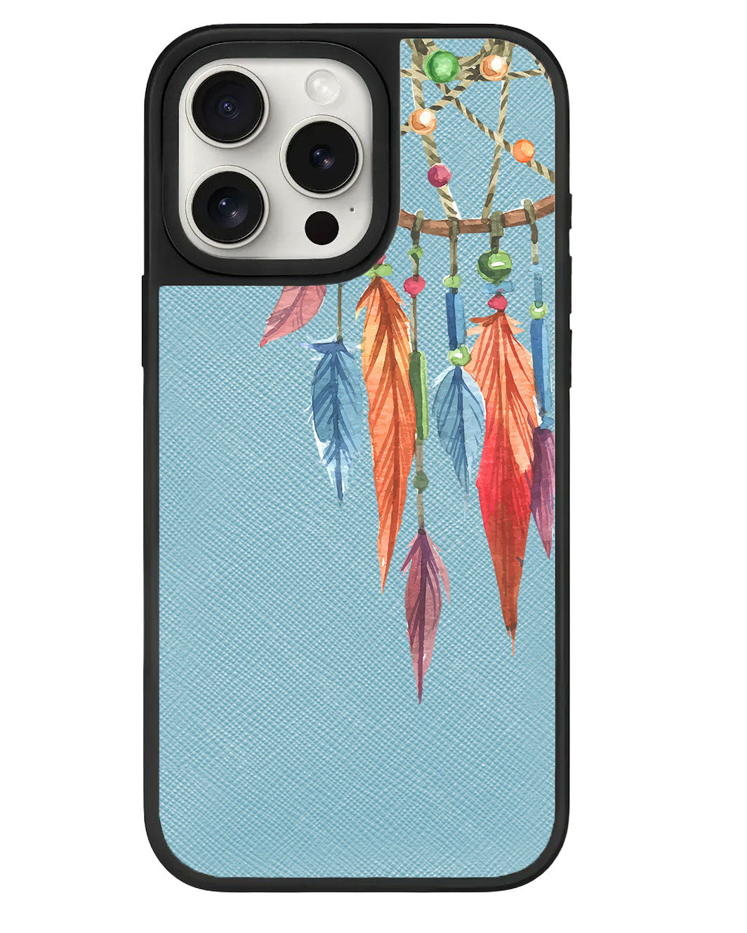 iPhone Leather Grip Case - Dreamcatcher 1.0