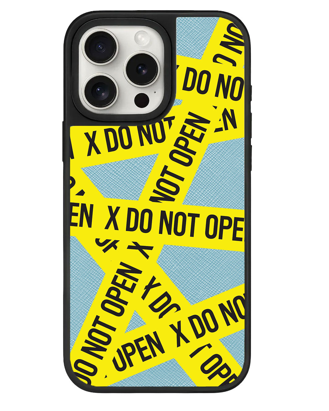 iPhone Leather Grip - Do Not Open 2.0