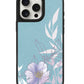 iPhone Leather Grip Case - Purple Lily