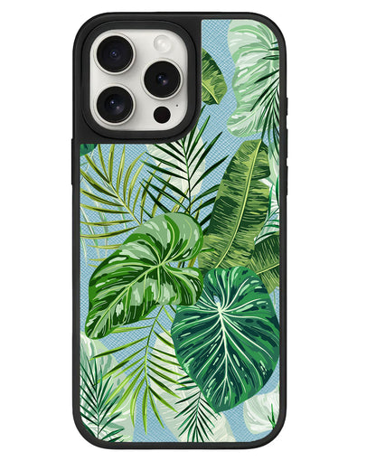 iPhone Leather Grip - Rainforest