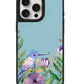 iPhone Leather Grip Case - Orchid