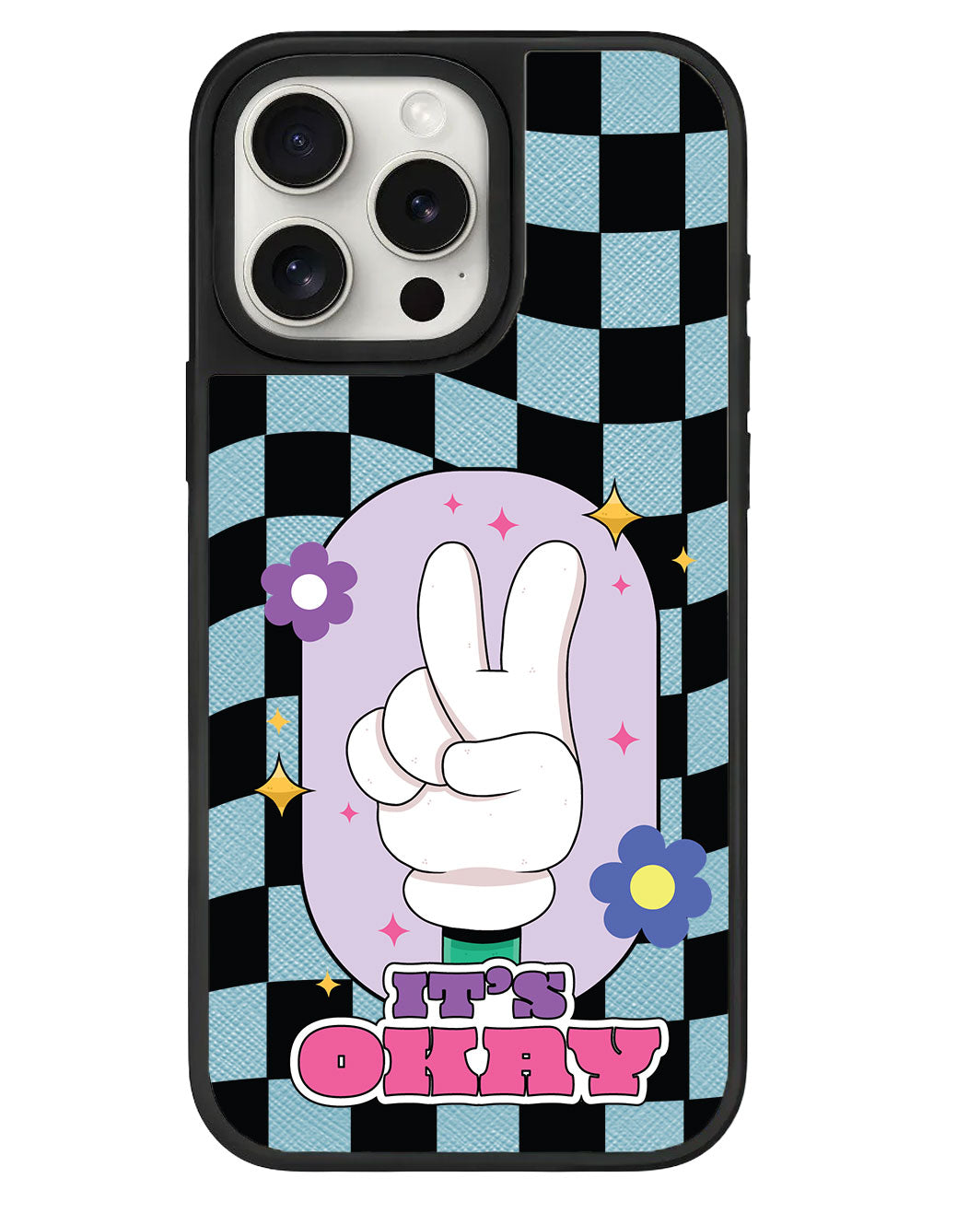 iPhone Leather Grip - It's OK