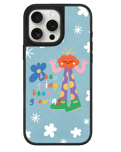 iPhone Leather Grip - Keep Growing