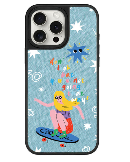 iPhone Leather Grip - Keep Moving