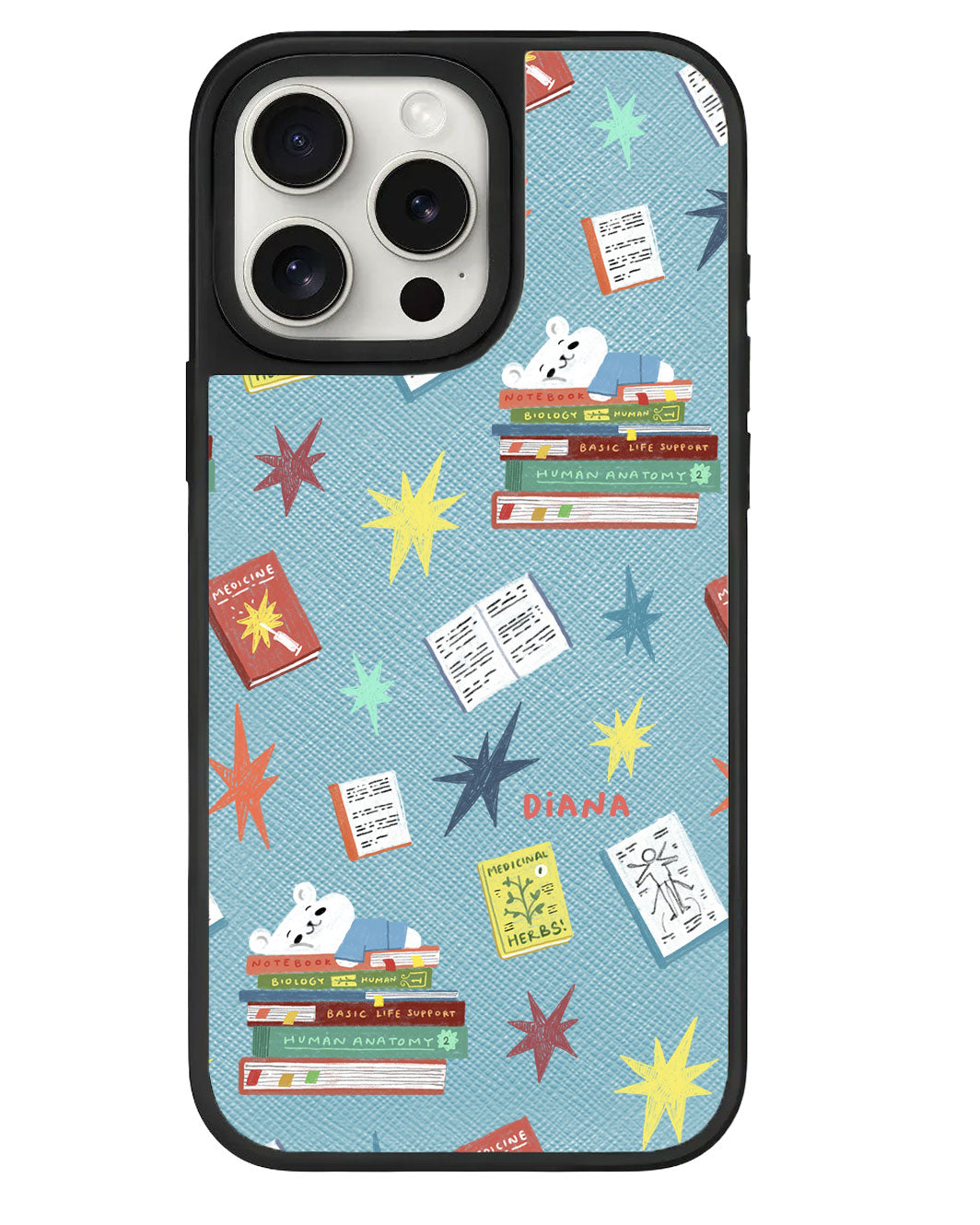 iPhone Leather Grip - Let Me Sleep