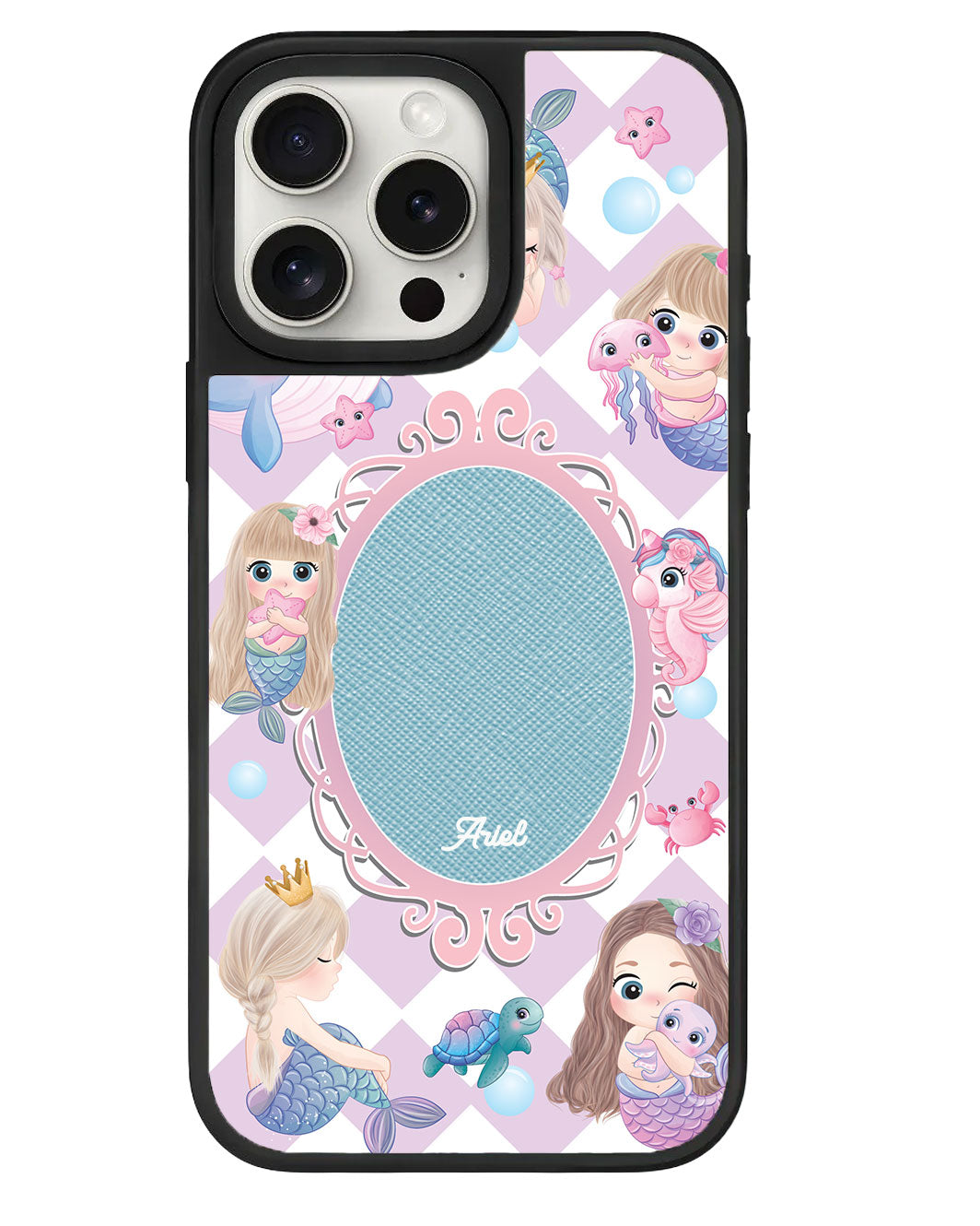 iPhone Leather Grip - Little Mermaid 2.0