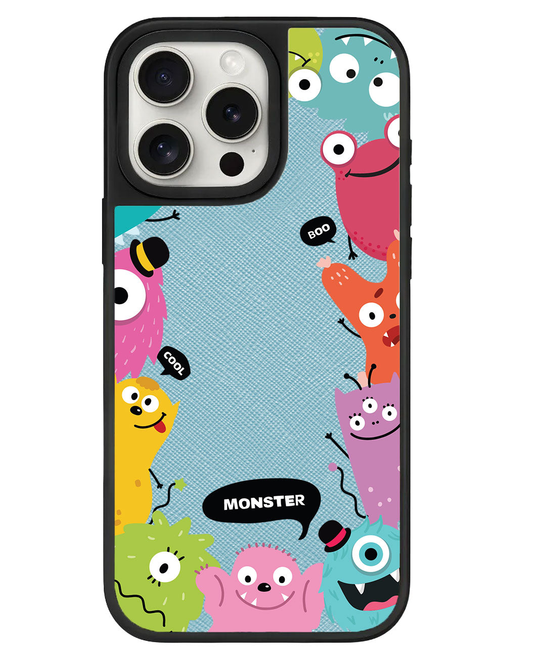 iPhone Leather Grip - Little Monster
