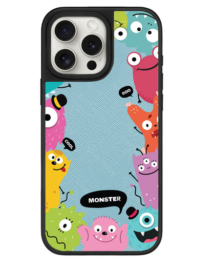 iPhone Leather Grip - Little Monster