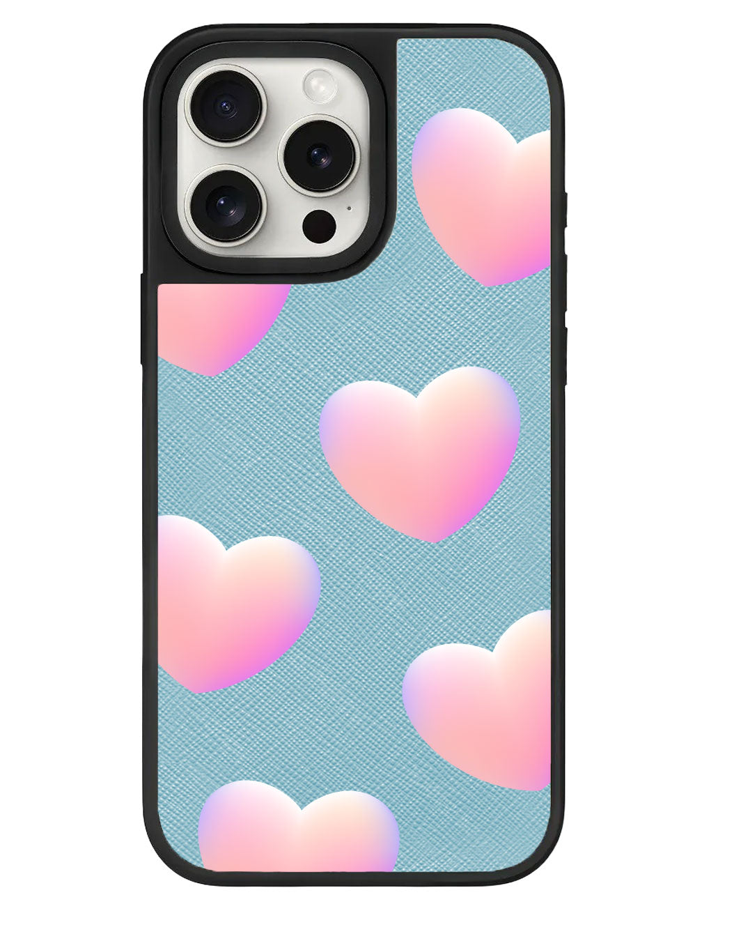 iPhone Leather Grip - Love Shapes