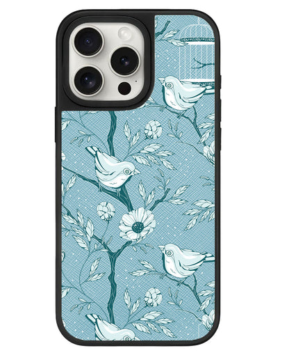 iPhone Leather Grip - Lovebird Monochrome 6.0