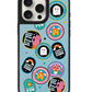 iPhone Leather Grip Case - Monster Sticker Pack