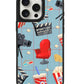 iPhone Leather Grip Case - Movienight