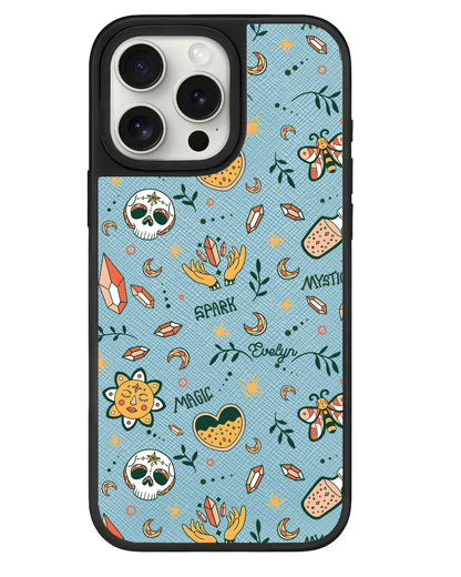 iPhone Leather Grip - Mystic