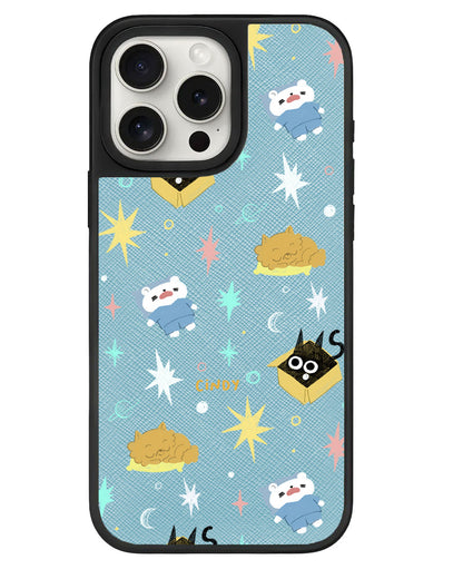 iPhone Leather Grip - Nightover