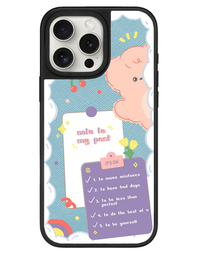 iPhone Leather Grip - Note to my Past