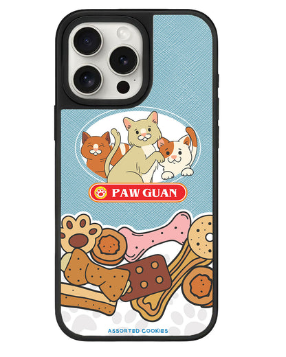 iPhone Leather Grip - Pawguan Cat