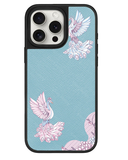 iPhone Leather Grip - Peacock 1.0
